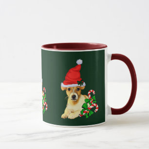 Taza Regalos de Navidad para Jack Russell Terrier
