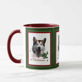 Taza Regalos de Navidades de Malamute en Alaskan