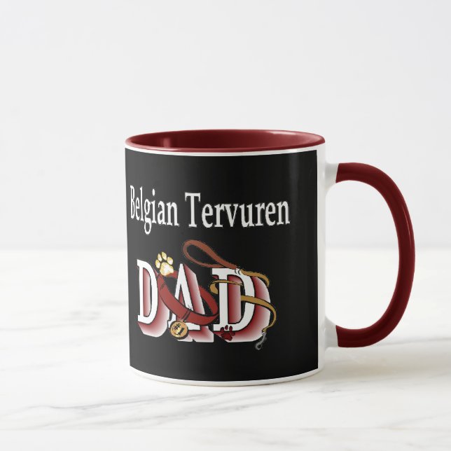 Taza Regalos de padre belga de Tervuren (Derecha)
