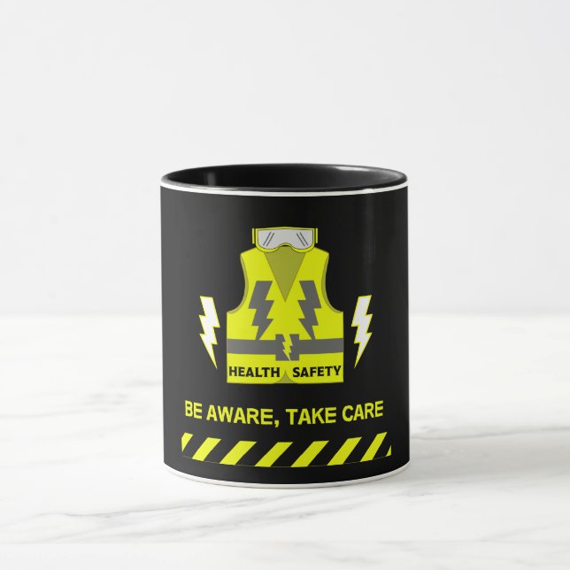 Taza Regalos De Salud Y Seguridad Para Los Empleados (Centro)