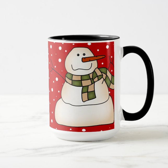 Taza Regalos de Snowman (Derecha)
