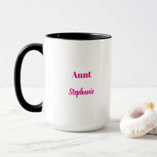 Taza Regalos de tía Favor Bodas Navidad Días festivos M