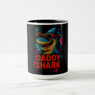Taza Regalos del Día del Padre del Tiburón Papi