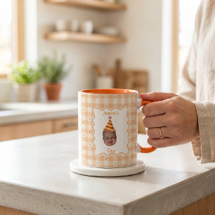 Taza Regalos del Día del Padre para Papá Naranja