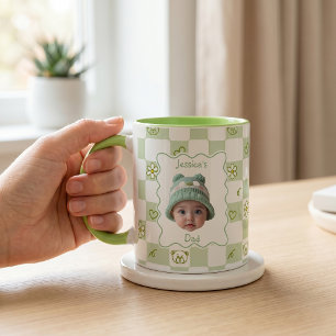 Taza Regalos del Día del Padre para Papá Verde