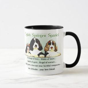 Taza Regalos del perro de aguas de saltador inglés