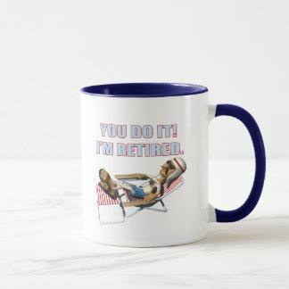 Taza Regalos del retiro y camisetas del retiro