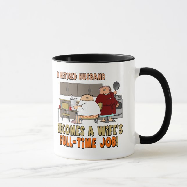 Taza Regalos del retiro y camisetas del retiro (Derecha)