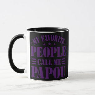 Taza Regalos divertidos para hombres Papou s para hombr