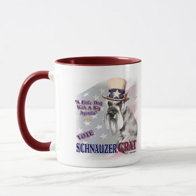 Taza Regalos en miniatura de Schnauzer (Izquierda)