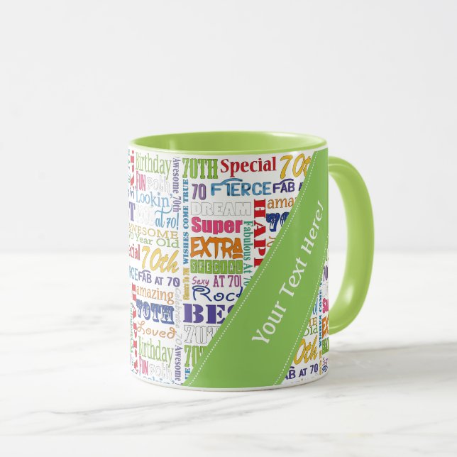 Taza Regalos Especiales Y Especiales De La Fiesta De Cu (Anverso derecho)