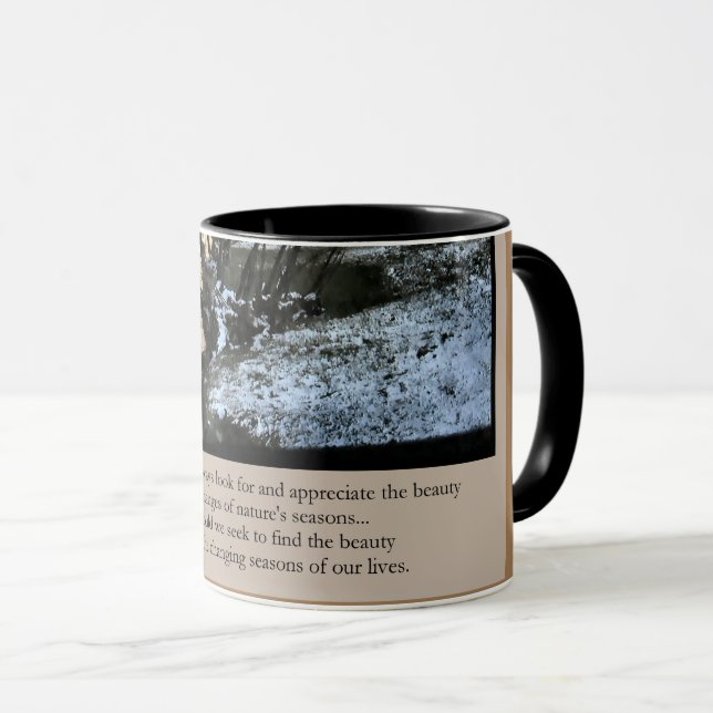 Taza Regalos inspiradores: Temporadas de nuestras vidas (Anverso derecho)