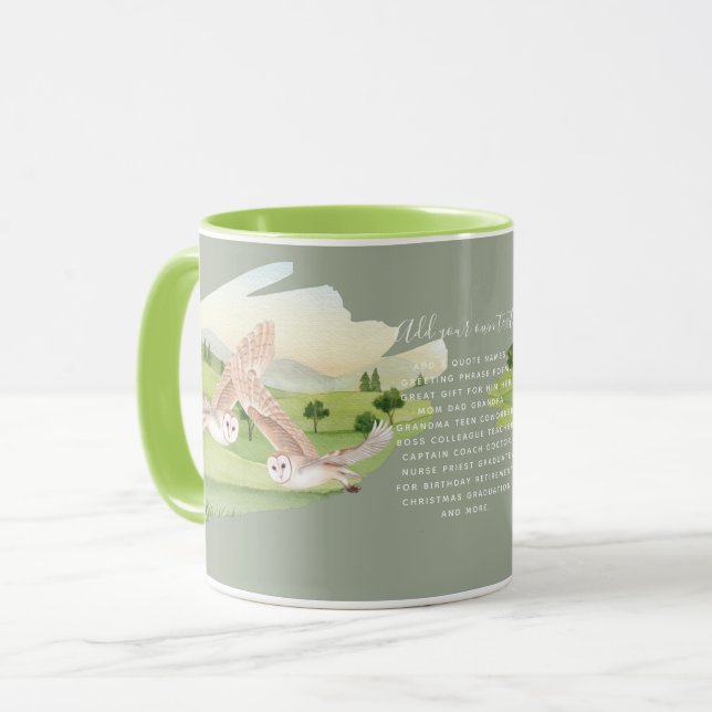 Taza REGALOS OWL - Personalizados (Anverso izquierdo)
