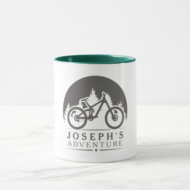 Taza Regalos para ciclistas personalizados (Centro)