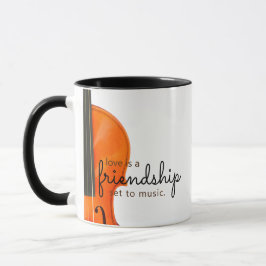 Taza Regalos para jugadores de violín - Love Violin