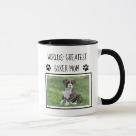 Taza Regalos personalizados del perro - la mamá más