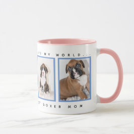 Taza Regalos personalizados del perro - la mamá más