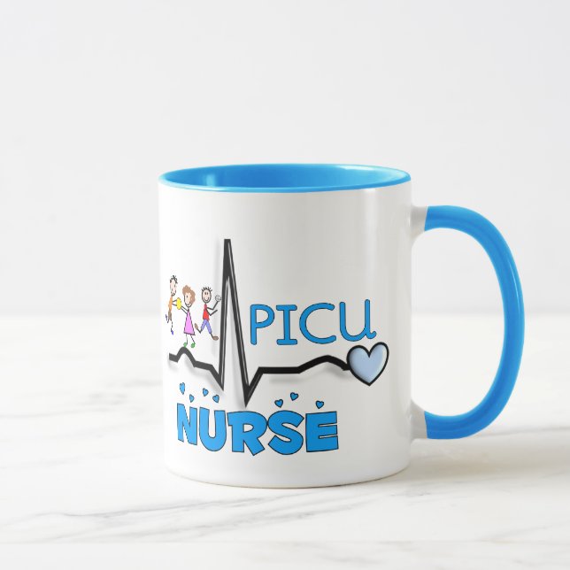 Taza Regalos-QRS segmento de la enfermera de PICU y (Derecha)