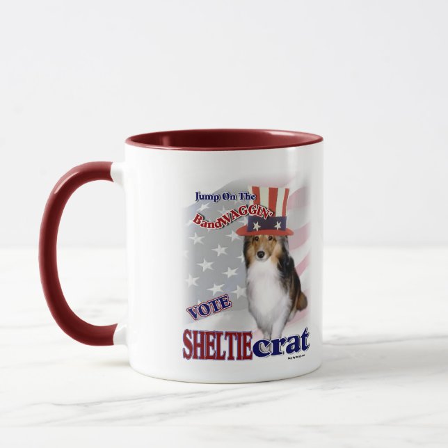 Taza Regalos SHETLAND SHEEPDOG (Izquierda)