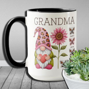 Taza Regalos sinceros Nombres de niños de las abuelas, 