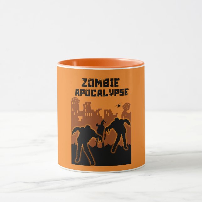 Taza Regalos Zombie Apocalypse (Centro)
