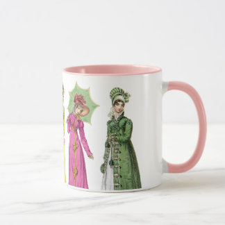 Taza Regencia de Jane Austen