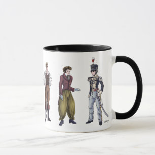 Taza Regency Gentlemen Historia Moda Jane Austen Mug