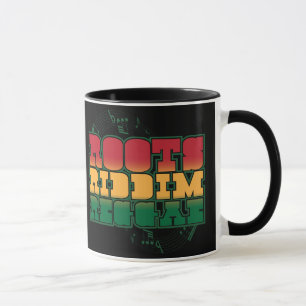 Taza Reggae de Riddim de las raíces