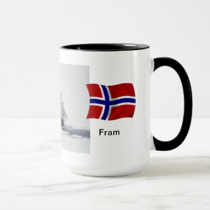 Taza Región polar "Fram" en el hielo