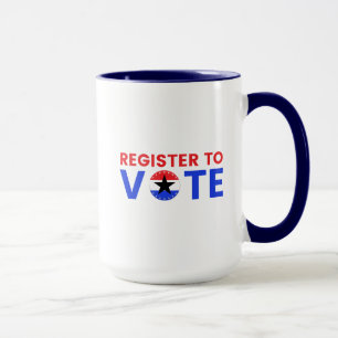 Taza Regístrate Para Votar A Los EEUU Elecciones 2024