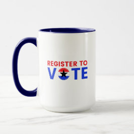 Taza Regístrate Para Votar A Los EEUU Elecciones 2024