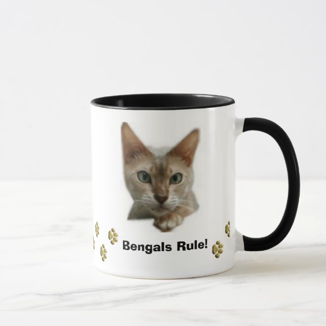 Taza ¡Regla de Bengals! (Derecha)