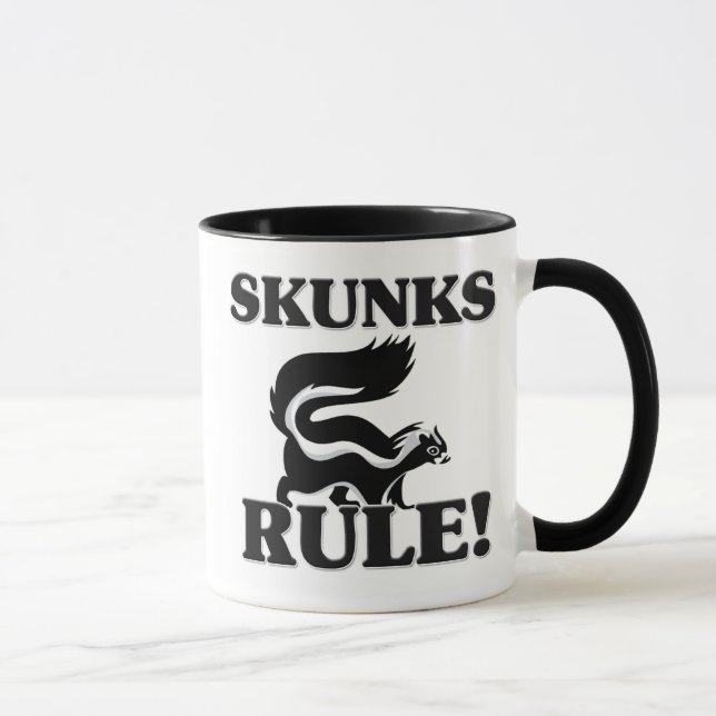 Taza ¡Regla de las MOFETAS! (Derecha)