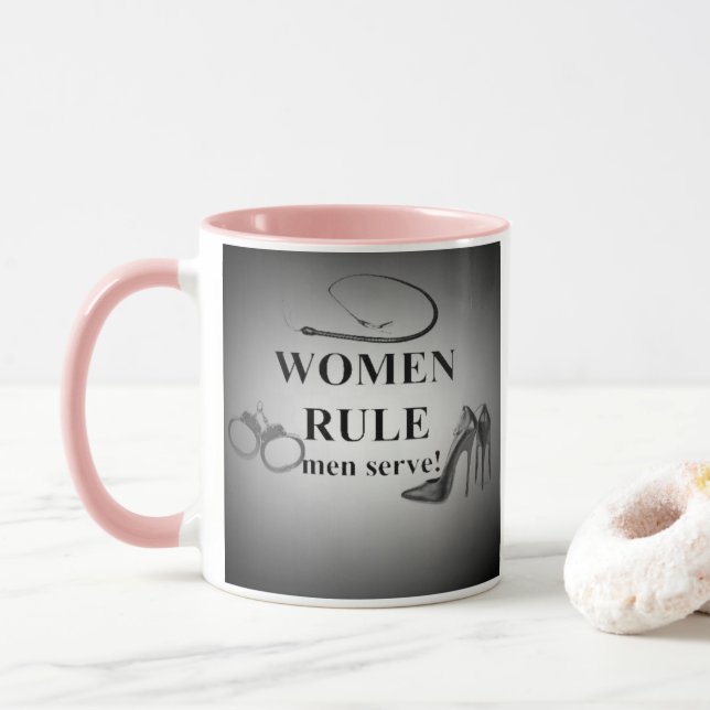 Taza Regla de las mujeres (Con donut)