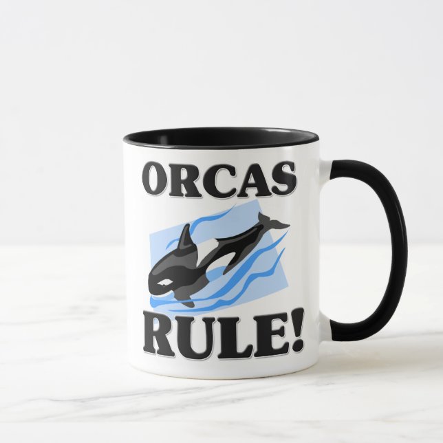 Taza ¡Regla de las ORCAS! (Derecha)