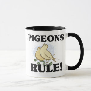 Taza ¡Regla de las PALOMAS!
