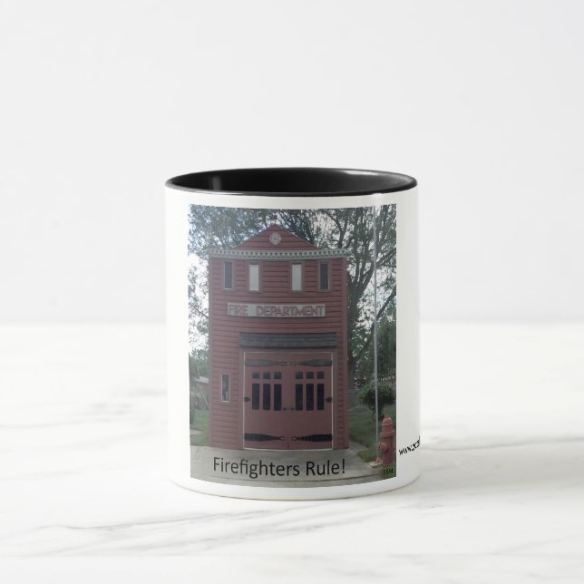Taza ¡Regla de los bomberos! (Centro)