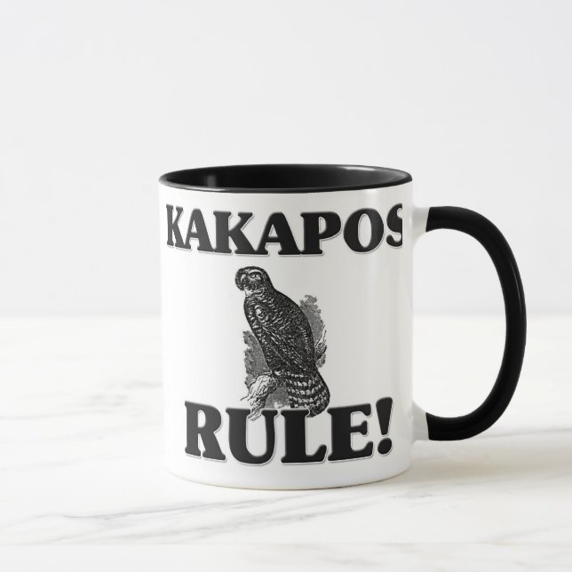 Taza ¡Regla de los KAKAPOS! (Derecha)