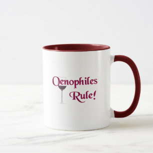 Taza Regla de los Oenophiles