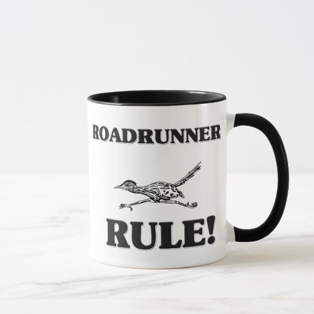 Taza ¡Regla de los ROADRUNNERS! (Derecha)