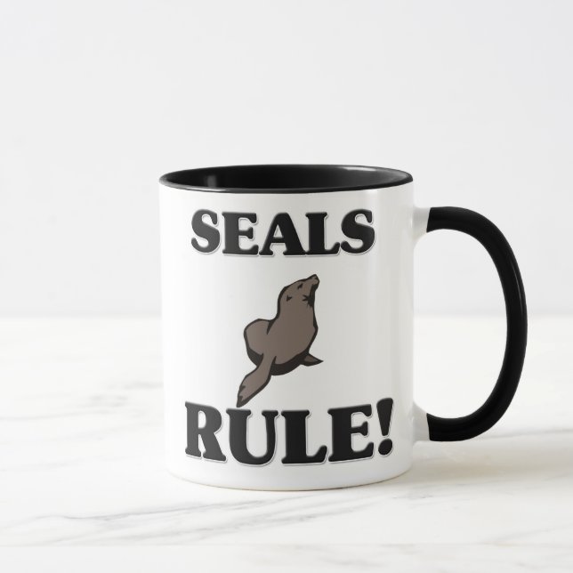 Taza ¡Regla de los SELLOS! (Derecha)