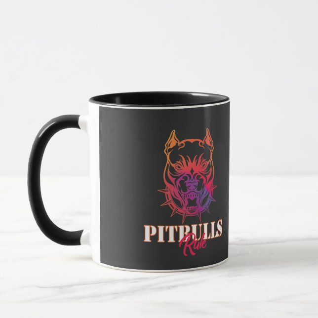 Taza Regla de Pitbulls (Izquierda)
