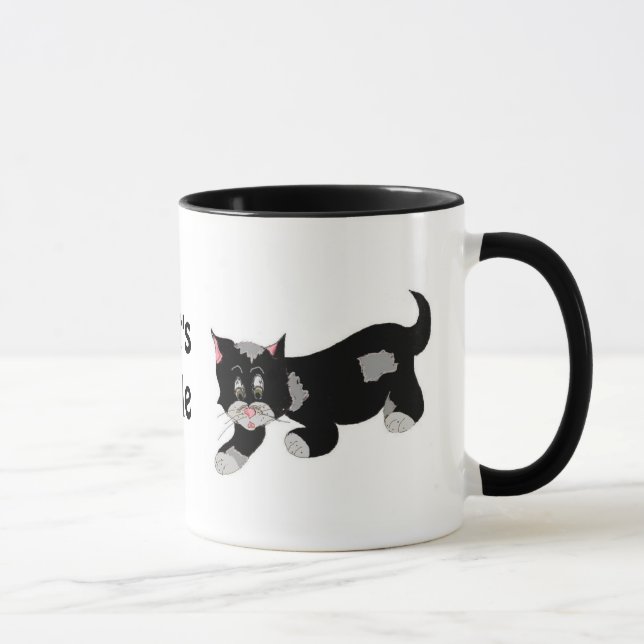 Taza Regla del gato (Derecha)