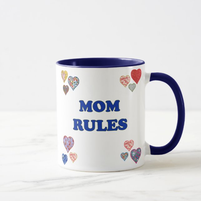 Taza Reglas de la mamá (Derecha)