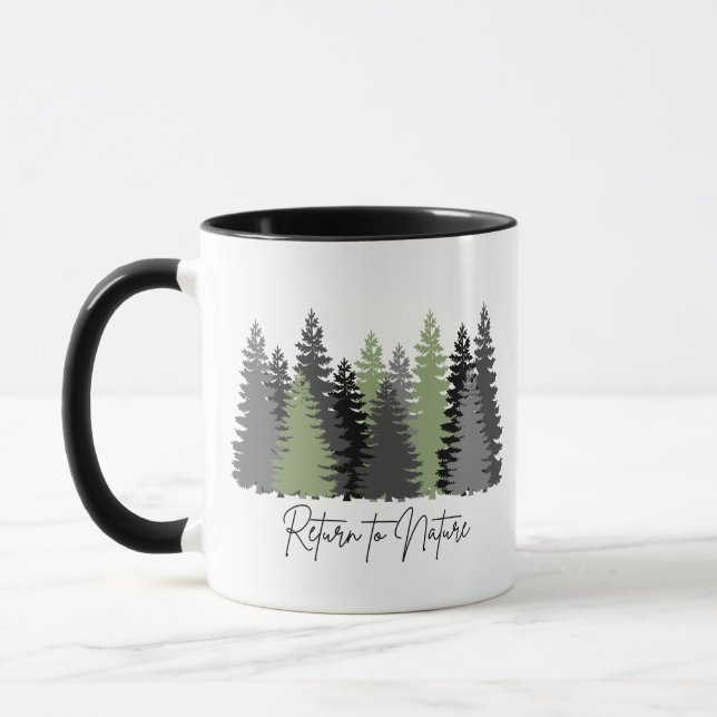 Taza Regreso al café natural Mug (Izquierda)