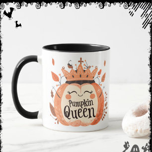 Taza Reina de la Calabaza ExDiseñadora Halloween