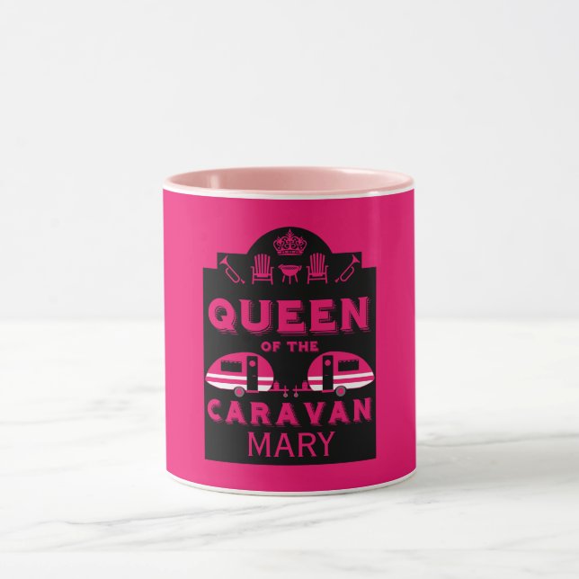 Taza Reina de la caravana (Centro)
