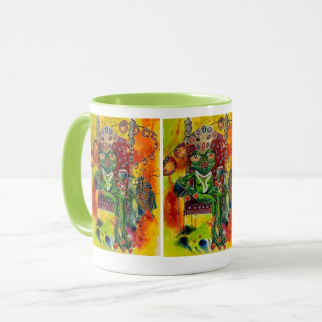 Taza "Reina de la rana" Bebida Mug (Anverso izquierdo)