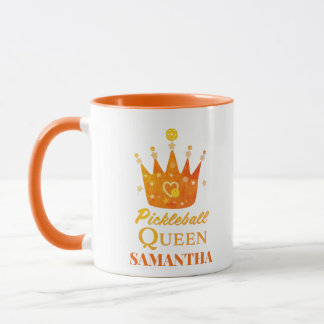 Taza Reina de Pickleball Estilo Vintage Años 70