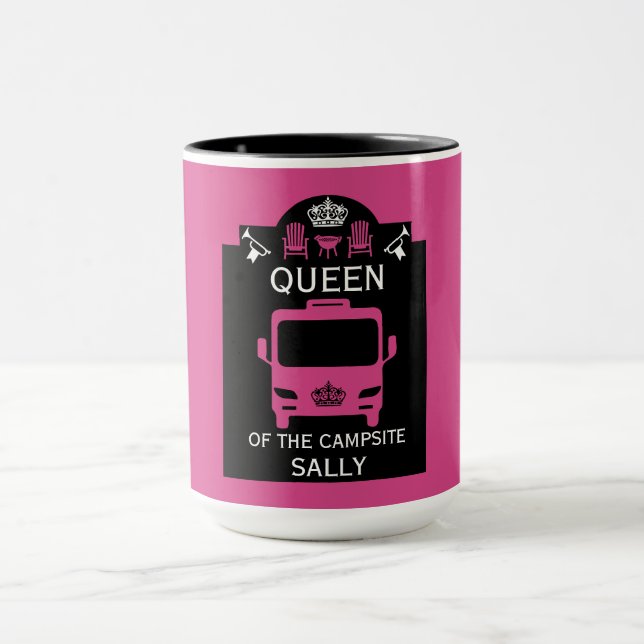 Taza Reina Del Campamento (Centro)